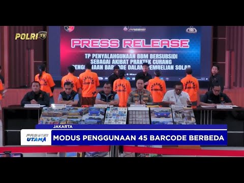 POLRI UNGKAP PENYIMPANAN ILEGAL BBM BERSUBSIDI