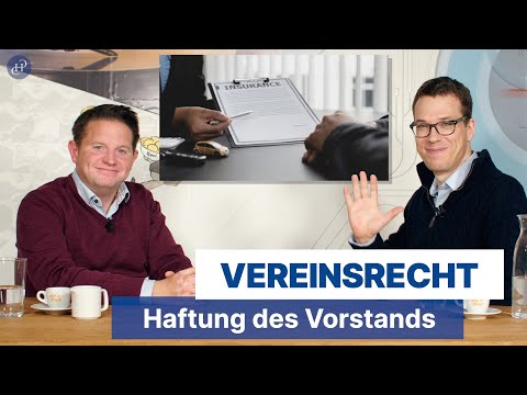 Vereinsrecht: Haftung des Vorstands und Versicherung - npo news&wissen Folge 55