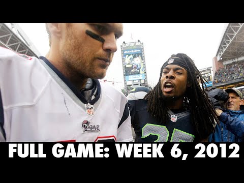 The Game that Made Legion of Boom Famous! Patriots vs. Seahawks Week 6, 2012 FULL GAME