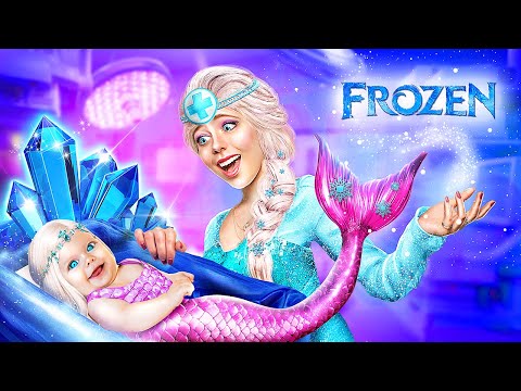 Elsa z Krainy Lodu w szpitalu! Od Kujonki do Popularnej Lekarki