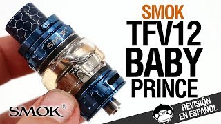 Smok TFV12 BABY Prince / ¡¡Con resistencias DE MALLA!! / revisión