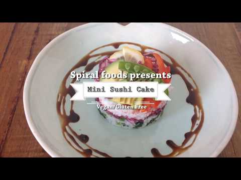 Mini Sushi Cake -Vegan,Gluten free-