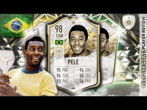 98 PRIME ICON PELE PLAYER REVIEW! EVERY GOAL YOU SCORE ADDS TO HIS OFFICIAL GOALS! FUT 22