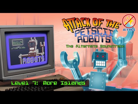 Attack of the Petscii Robots - Level 7: More Islands