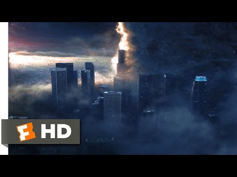 The Day After Tomorrow (1/5) Movie CLIP - Tornadoes Destroy Hollywood (2004) HD