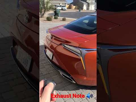Thumbnail for 2023 Lexus LC500 V8 Cold Start Exhaust Sound! by Lexus LC 500