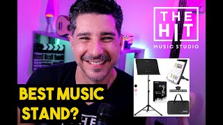 Video thumbnail for Best Sheet Music Stand on Amazon? CAHAYA Dual-use Sheet Music Stand CY0194 by TheHitMusicStudio