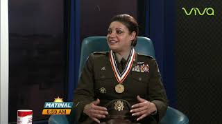 Teniente Coronel Marisol Chalas, Fuerzas Armadas de EE.UU – Matinal