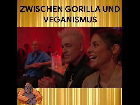 Gorilla sind auch vegan