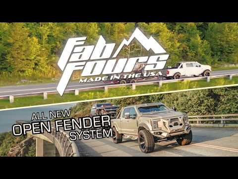 Fab Fours Open Fender System, Truck Grumper, and Truck Vicowl.