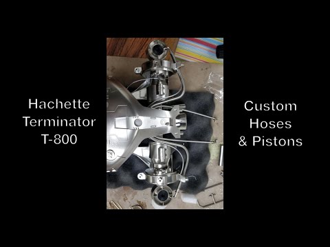Hachette / Agora Models Terminator T-800 - Custom Hoses & Pistons