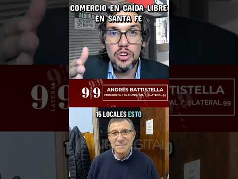 🏬 COMERCIO EN SANTA FE EN CAÍDA LIBRE: BAJAS VENTAS Y CIERRE DE LOCALES