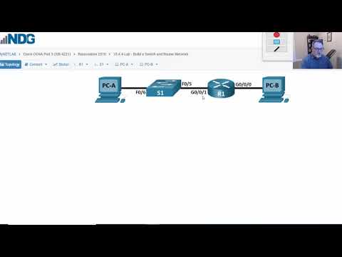 19. CCNA Ch10 - Router, Switch, and PCs Network - Part2