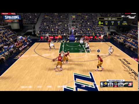 Jamal Crawford Anklebreaker Three | NBA 2k Highlights