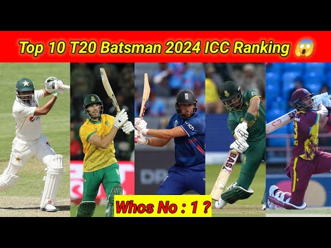 Top 10 T20 Batsman || 2024 || T20 Batsman In The World || ICC Ranking 😱