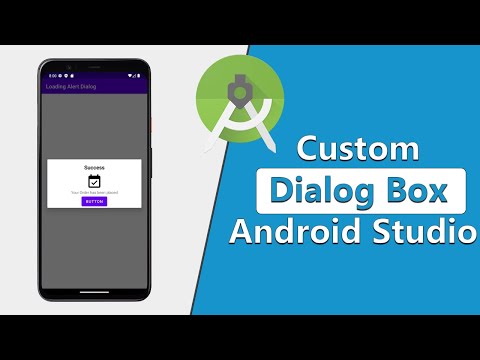 Custom Dialog Box in Android Studio | Make Custom Alert Dialog Easily in Android Studio