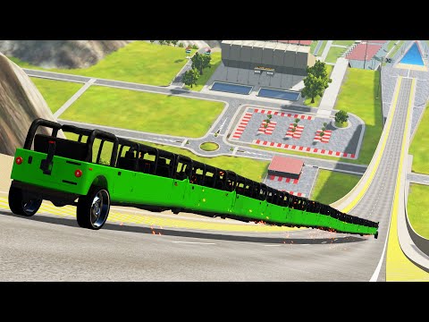 High speed freaky jumps #26 - Beamng.Drive