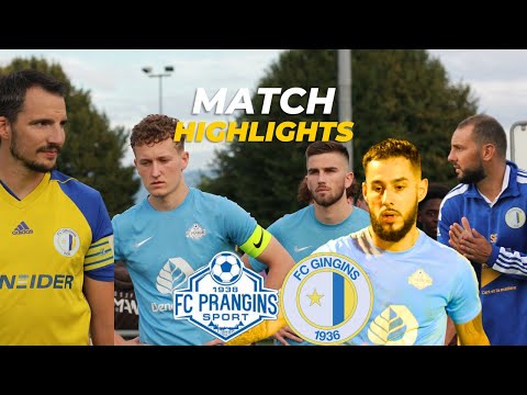 Prangins s'incline face à Gingins | FC Prangins-Sport 2-4 FC Gingins | 3ème ligue Day 2 ACVF 23-24