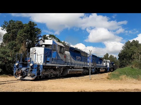 TREM DA Rumo de SD40 SoS de Reserva-Pr subindo para Socorrer Trem no monjolinho 