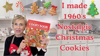 🎄🍪Vintage Holiday Cookies! Baking from the 1963 BETTY CROCKER COOKY BOOK ~ Relatively Refined