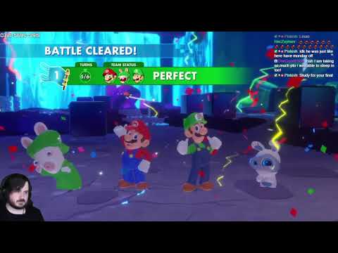 Mario + Rabbids Kingdom Battle Twitch Playthrough - Part 5 Finale