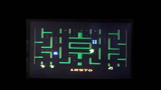 Jr Pac-man (atari 2600) gameplay