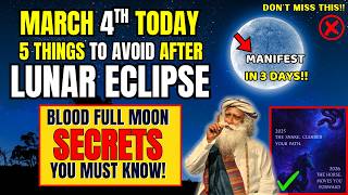 ✅Total LUNAR ECLIPSE(March 3) Will MAKE or BREAK YOUR Next 6 Months | Blood Moon 2026