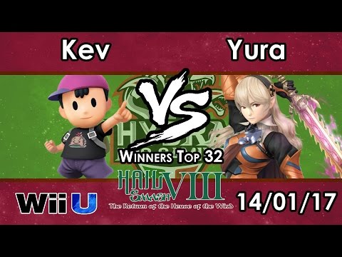 Hail Smash VIII - HY | Kev :3 (Ness) Vs. HY | Yura (Corrin) - Winners Top 32 - Smash 4