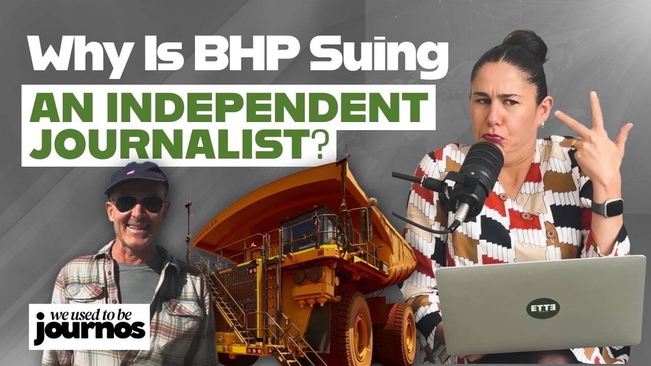 Why mining giant BHP is suing this independent Aussie journalist