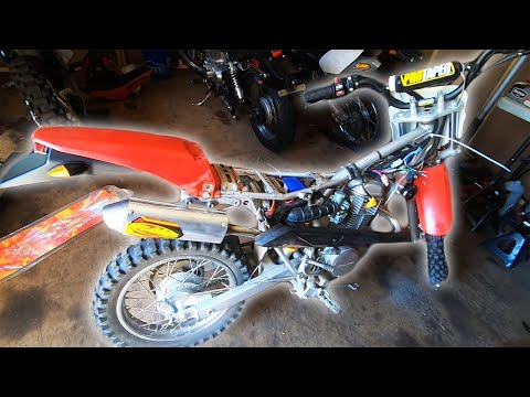 Installing fmf Exhaust On The Honda xr80r