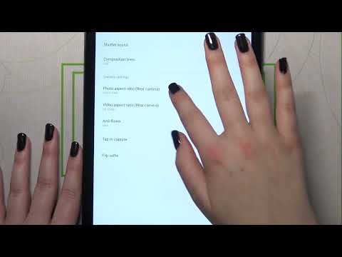 How to Change the Camera Video Resolution on the REALME Pad - Modify the Aspect Ratio