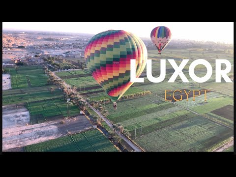 Do you have 1 day in Luxor, Egypt? You MUST try the HOT AIR BALLOON😍