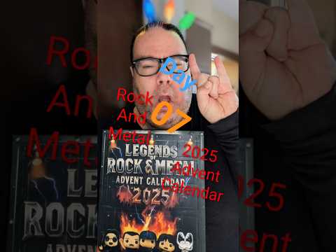Rock and Metal Advent Calendar Day07 for 12/07/2025 #advent #christmas #calendar #vlog #metal #rock