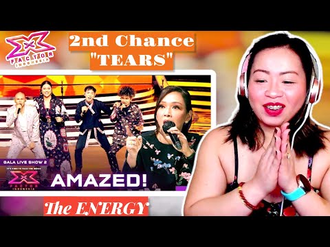 FIRST TIME REAKSI X-FACTOR INDONESIA || 2ND CHANCE "TEARS" || BLIND AND HONEST REACTION