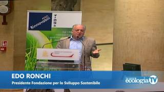 Edo Ronchi, presidente Fondazione Sviluppo Sostenibile