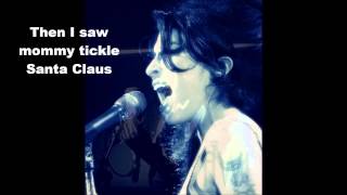 I saw mommy kissing Santa Claus Live Amy Winehouse