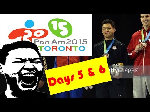 Day 5 and 6 at the 2015 Pan American Games, Toronto Canada