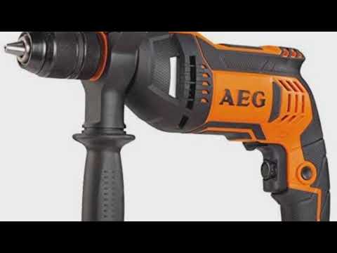 Дриль мережевий AEG : 750 Вт, самозатискний патрон ?? 13 мм + сумка Дриль мережевий AEG : 750 Вт, самозатискний патрон ?? 13 мм + сумка