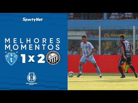 DERROTA AMARGA DE VIRADA; FANTASMA SOBE - Paysandu 1 x 2 Operário-PR - Melhores Momentos - Série B