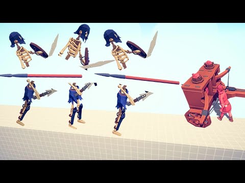 MINIGUN BALLISTA VS EVERY UNITS - Totally Accurate Battle Simulator TABS