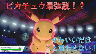 【ポケモン剣盾】ピカチュウが結局一番強いってことを見せたる