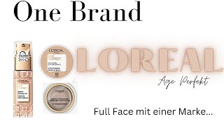 One Brand|L'orèal|Makeup Tutorial step by step|Anfänger geeignet|Graufalter50 Dez 2022