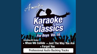 Not A Dry Eye In The House (In The Style of Rhydian Roberts)