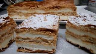 מתכון לקרמשניט  נפוליאון ,עם קרם קצפת וניל,מעולה עם בצק קראנצ'י במיוחד בקלי-קלות-הערוץ המקורי