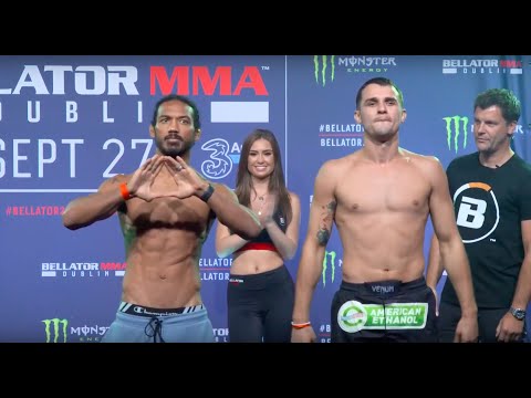 Bellator 227 Weigh-In from Dublin