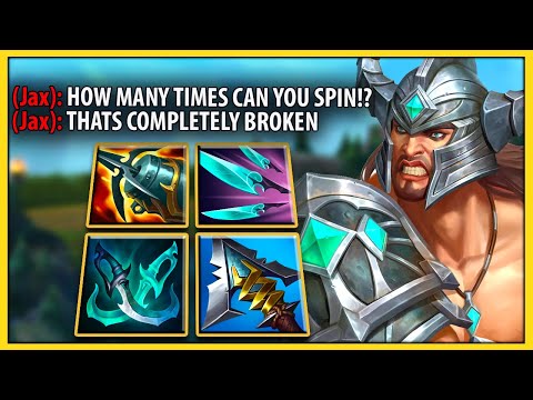 Tryndamere But He Can Kill You Only Using Spins - League of Legends