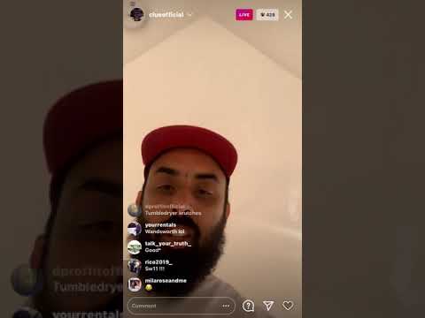 Clue (OJB) arguing with dutchavelli’s sister on live instagram