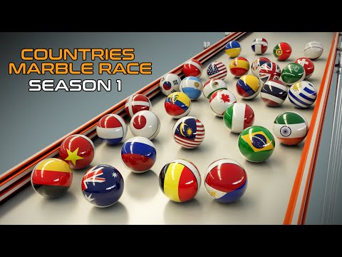 COUNTRIES MARBLE RACE - SEASON 1