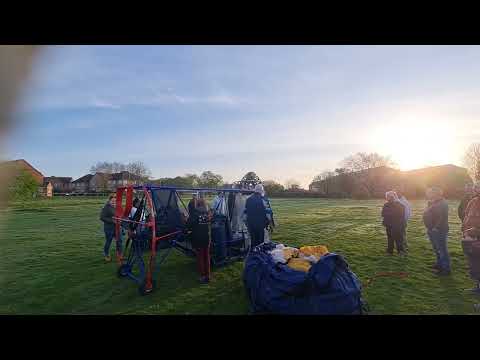 hot air airships at Shortsown / Cardington.
