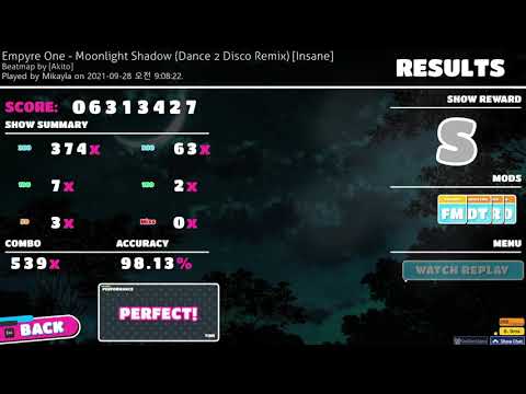 osu! Empyre One - Moonlight Shadow (Insane) 3mod #1